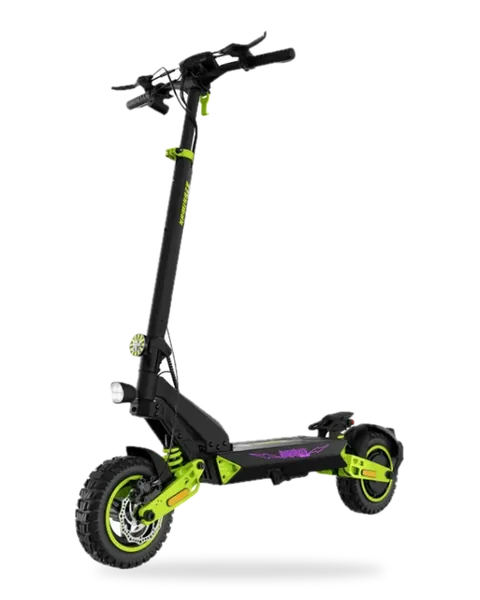 Hulajnoga elektryczna Kamikaze K1 Plus Tokyo Drift z limonkowymi felgami